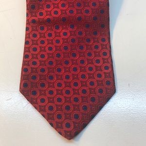 Nordstrom Red & Blue Silk Tie